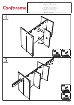 Preview for 4 page of CONFORAMA MARTY Assembly Instructions Manual