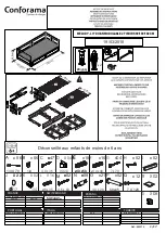 CONFORAMA MELODY Assembling Instructions preview