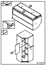 Preview for 10 page of CONFORAMA Ormar Hana kutni B 896001 Assembling Instructions