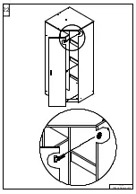 Preview for 11 page of CONFORAMA Ormar Hana kutni B 896001 Assembling Instructions