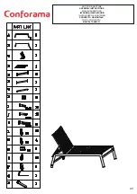 Предварительный просмотр 2 страницы CONFORAMA XT5032 Assembly Instructions Manual