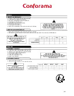 Предварительный просмотр 7 страницы CONFORAMA XT5032 Assembly Instructions Manual