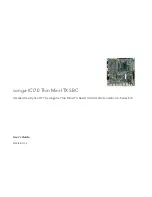 Preview for 1 page of Congatec conga-IC170 Thin Mini-ITX SBC User Manual