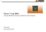 Congatec Qseven conga-QMX6 User Manual предпросмотр