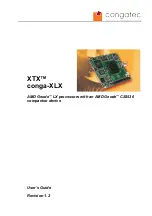 Congatec XTX conga-XLX User Manual preview