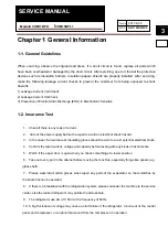 Preview for 3 page of Congeladora CHM11BPL1 Service Manual