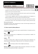 Preview for 4 page of Congeladora CHM11BPL1 Service Manual