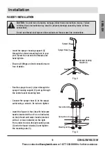 Предварительный просмотр 5 страницы Conglom nexstyle BATH Roma QF033CR Owner'S Manual