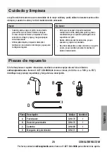 Предварительный просмотр 25 страницы Conglom nexstyle BATH Roma QF033CR Owner'S Manual