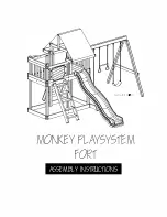 Congo Play MONKEY PLAYSYSTEM FORT Assembly Instructions Manual preview