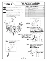 Предварительный просмотр 17 страницы Congo Play MONKEY PLAYSYSTEM FORT Assembly Instructions Manual