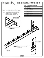 Предварительный просмотр 22 страницы Congo Play MONKEY PLAYSYSTEM FORT Assembly Instructions Manual