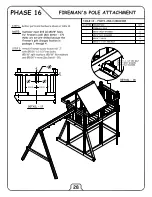 Предварительный просмотр 26 страницы Congo Play MONKEY PLAYSYSTEM FORT Assembly Instructions Manual