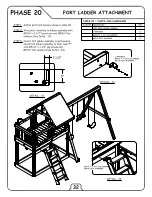 Предварительный просмотр 30 страницы Congo Play MONKEY PLAYSYSTEM FORT Assembly Instructions Manual