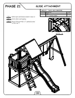 Предварительный просмотр 31 страницы Congo Play MONKEY PLAYSYSTEM FORT Assembly Instructions Manual