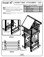 Preview for 19 page of Congo Play MONKEY PLAYSYSTEM TOWER Assembly Instructions Manual