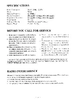 Preview for 4 page of CONIA WP 750A Owner'S Manual