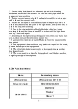 Preview for 4 page of CONIC LB612FC User Manual