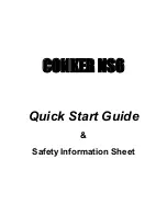 Conker NS6 Quick Start Manual preview