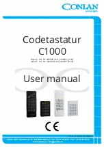 Conlan 480000 User Manual preview