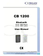 Conlan CB 1200 User Manual preview