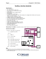 Preview for 2 page of Conlan Wiegand CT 1200 Family Manual