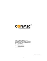 Предварительный просмотр 20 страницы Conmec CRT836-2 Operator'S Manual