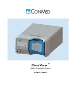 ConMed ClearView 60-8585-120 Operator'S Manual preview