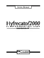 ConMed hyfrecator 2000 Service Manual preview