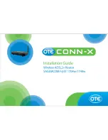 CONN-X SAGEMCOM FAST 1704W Installation Manual предпросмотр