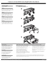 Preview for 1 page of Connect-A-Dock PWC Port 2000 Series Installation And Use Manual