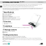 Preview for 2 page of Connect IT CEE-1300-TT User Manual