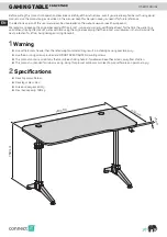 Preview for 2 page of Connect IT CGD-2019-RD User Manual