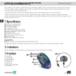 Предварительный просмотр 10 страницы Connect IT CMO-3510-BK User Manual