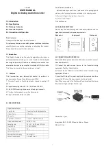 Предварительный просмотр 2 страницы Connect Research CNA542 User Manual