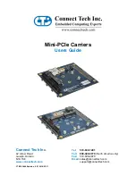 Preview for 1 page of Connect Tech ADG075 User Manual