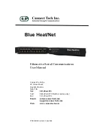 Preview for 1 page of Connect Tech Blue Heat/Net User Manual