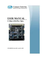 Preview for 1 page of Connect Tech CANpro/104-Plus Opto User Manual