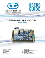 Preview for 1 page of Connect Tech Orbitty Carrier User Manual