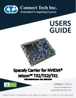 Connect Tech Spacely Carrier ASG006 User Manual preview