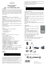 Preview for 1 page of Connect 6518847 User Manual