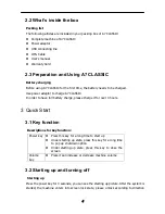 Preview for 7 page of Connect A7 Classic User Manual