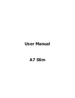 Предварительный просмотр 1 страницы Connect A7 Slim User Manual