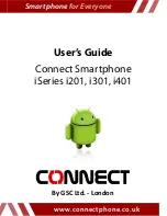 Предварительный просмотр 1 страницы Connect i201 User Manual