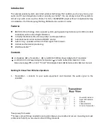 Предварительный просмотр 2 страницы Connected Essentials CES35 User Manual