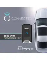 Предварительный просмотр 1 страницы Connected RFK2101 Owner'S Manual