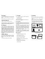 Preview for 1 page of Connection Technology Systems CVT-100W2X User Manual