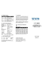 Preview for 2 page of Connection Technology Systems CVT-100W2X User Manual