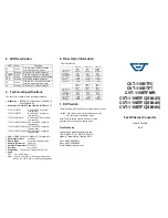 Preview for 2 page of Connection Technology Systems CVT-110BTFC User Manual