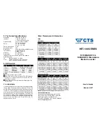 Preview for 2 page of Connection Technology Systems HET-100 SERIES User Manual